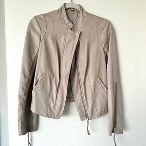 Blush Suede Jacket